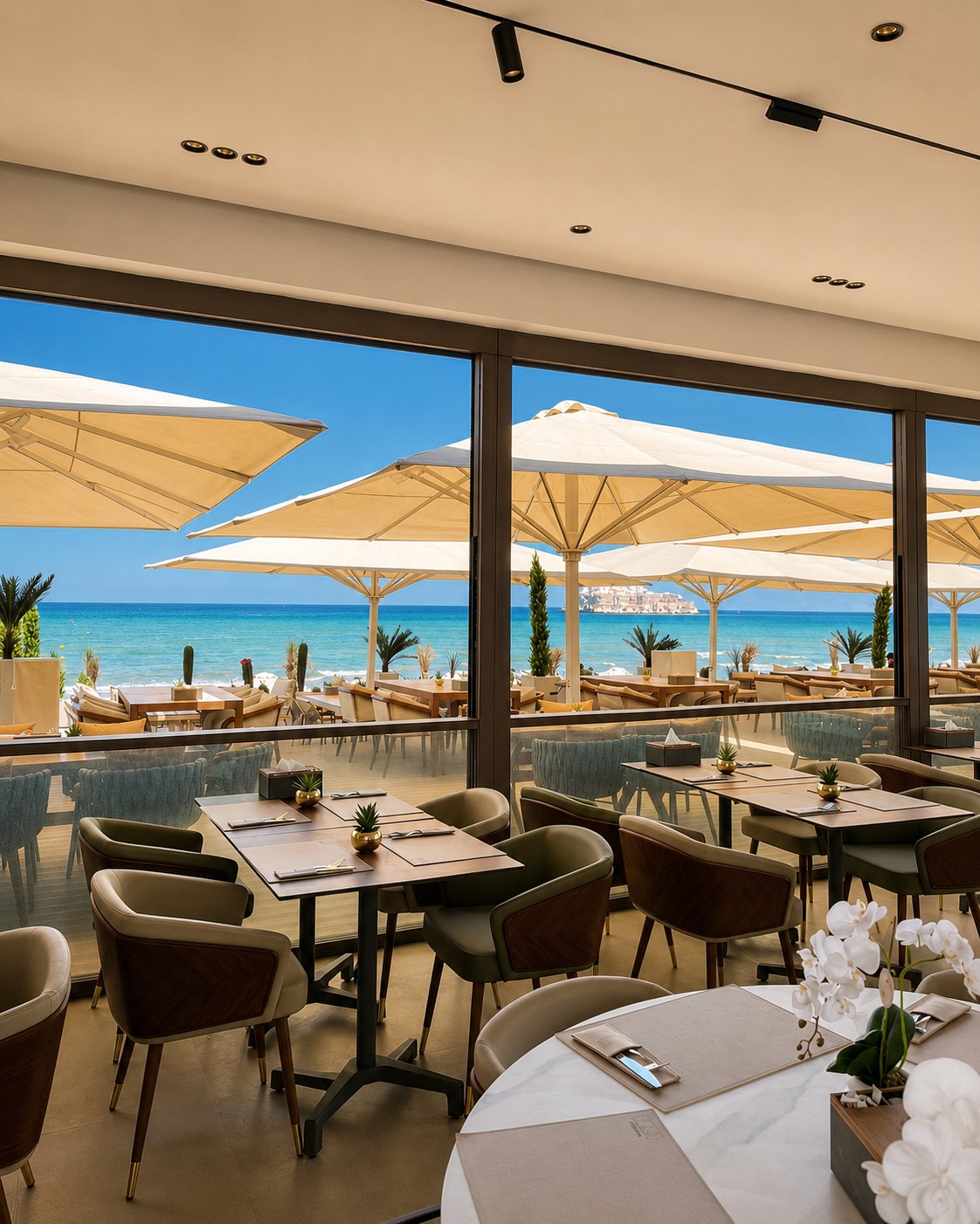 DOSE Sfiha restaurant with sea view